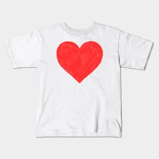 HEART IN OIL Kids T-Shirt